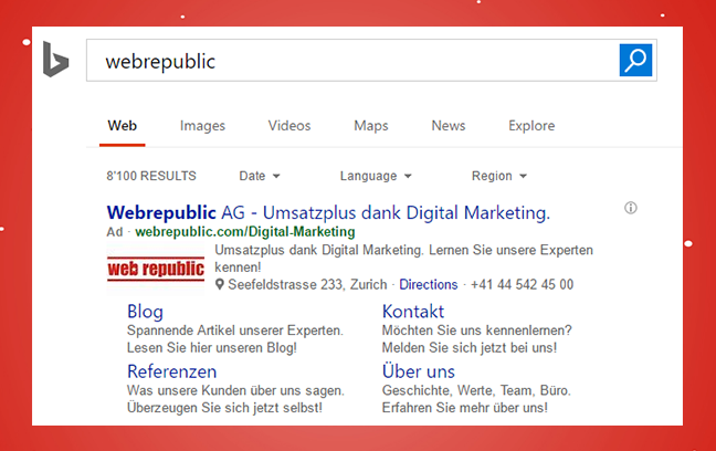 DoubleClick Search (DS): Bing Example