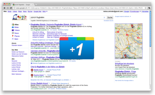 Google +1 Button - der Startschuss für Social Search
